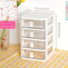 Kids Hair Accessory Storage Box with 3 Layers