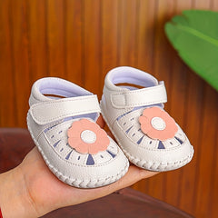 Princess Shoes for Summer Babies 0-12 Months Soft Sole Non slip & Breathable