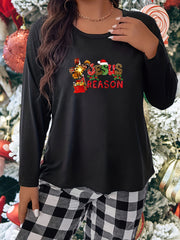  Christmas Cross Hat Tee