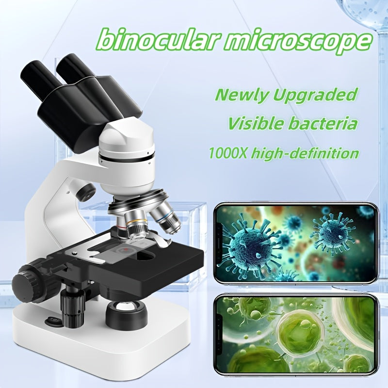 Biological Dual Binocular Microscope 40X 1000X Magnification