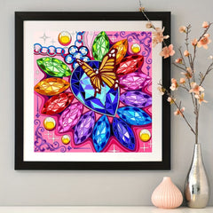 Butterfly Special Shape Diamond Painting Kit