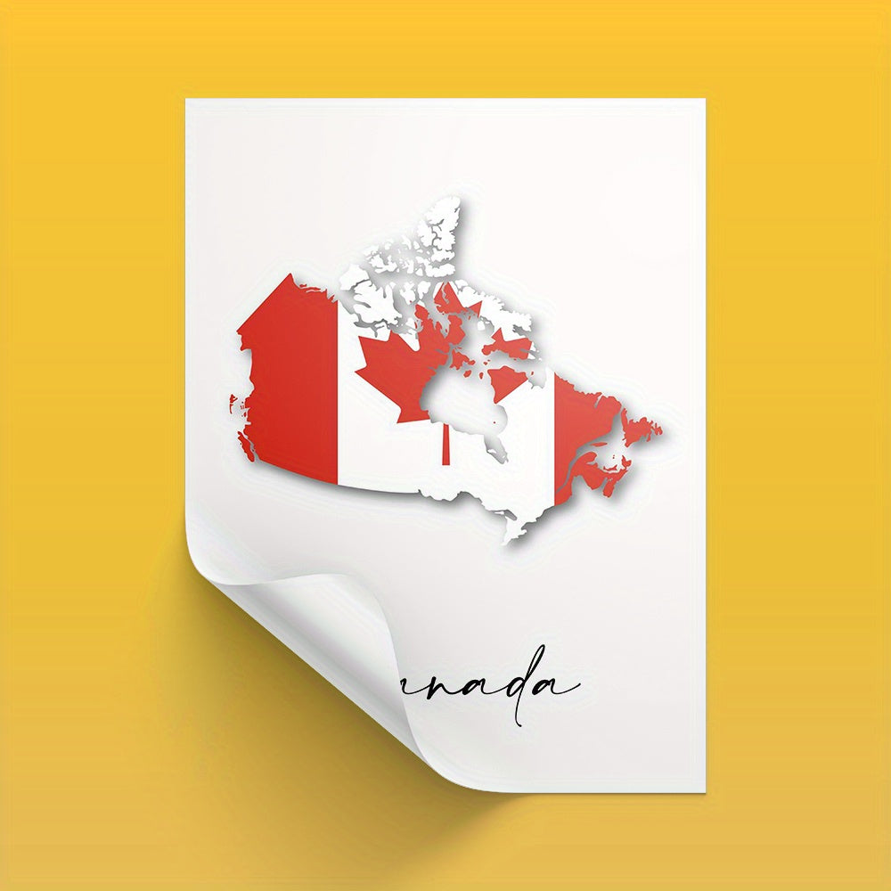 World Map & Flag Stickers Set - Kids Room Wall Decor