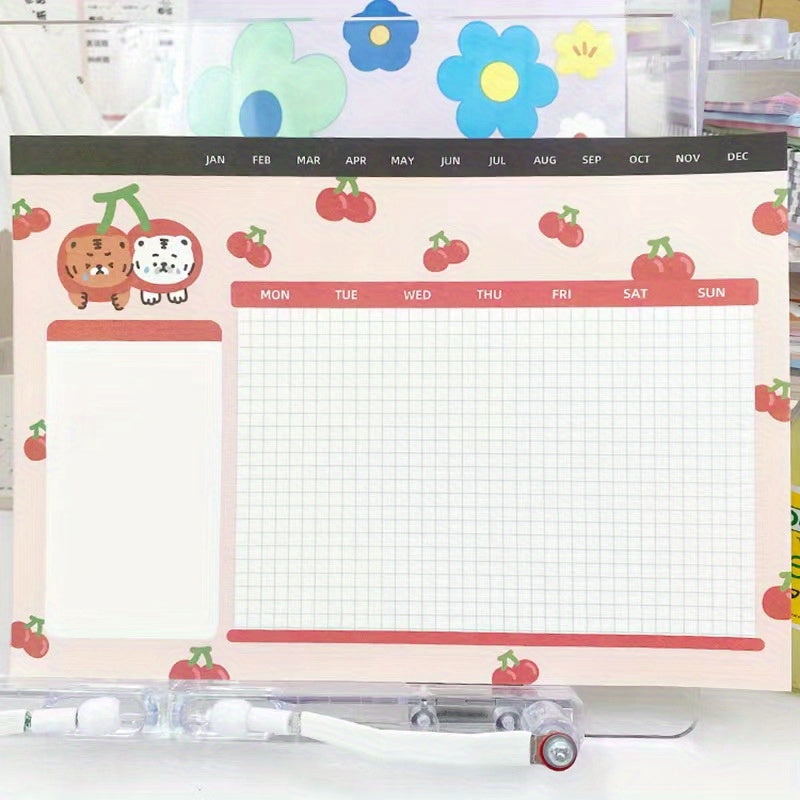 Weekly Planner To Do List Notepad with Calendar Scheduler