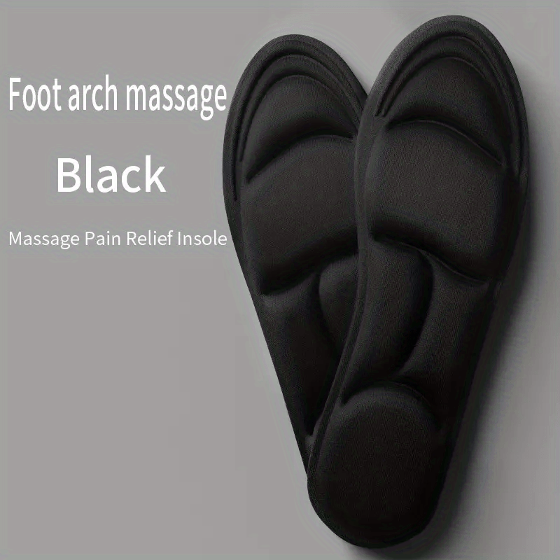 5D Shock Absorbing Sports Insole Memory Foam Shoe Pads
