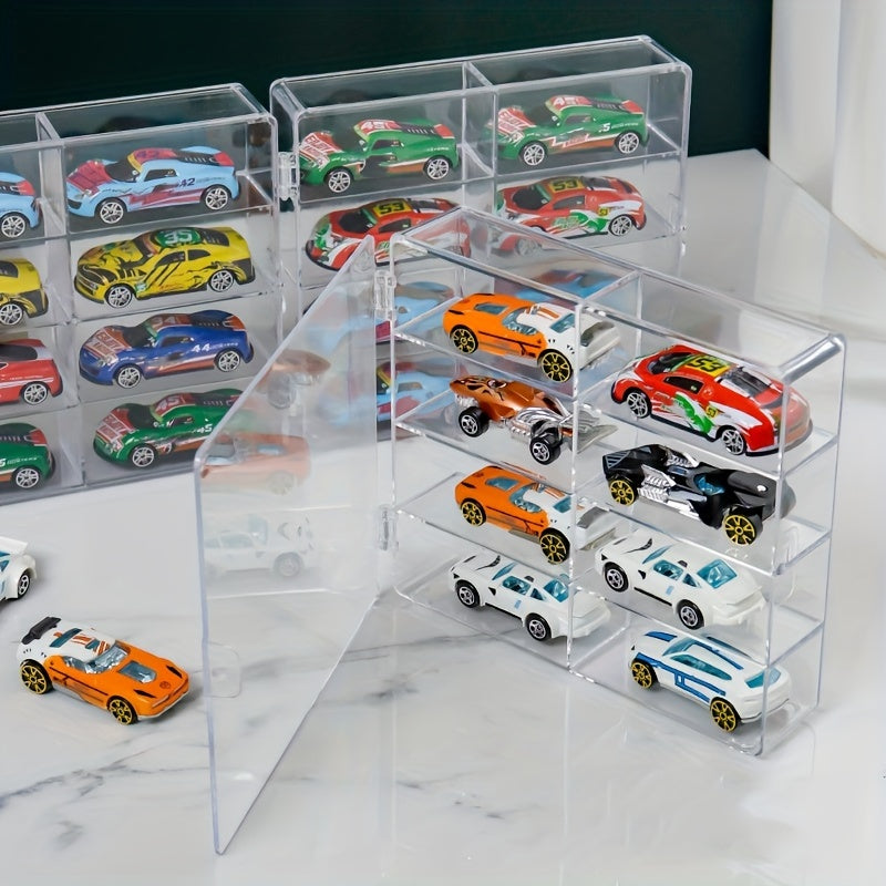 Alloy Car Model Storage Box Toy Display Stand Bedroom Office Accessories