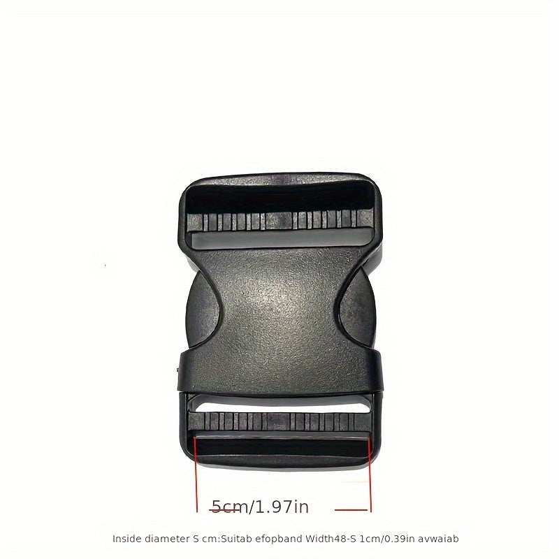 10pcs Heavy Duty Adjustable Release Buckles Inner Diameter 1.5-3.8