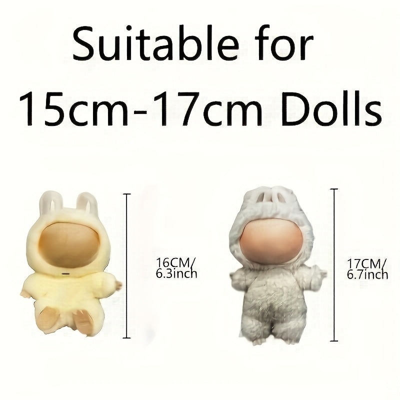Fashionable Doll Clothes for 16-17cm Dolls - Anniversary Gift