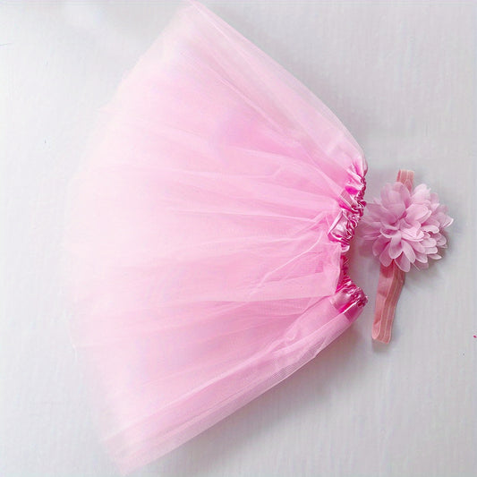 Baby Gauze Tutu Skirt Photography Props Newborn Souvenir Props