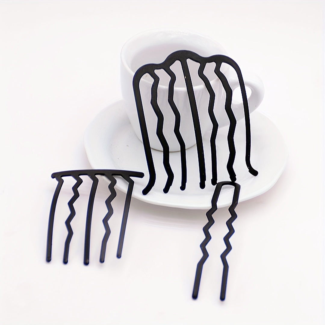 Vintage Hair Fork Clip Stick Hair Comb Hairpin Sticks Alloy Hair Clips