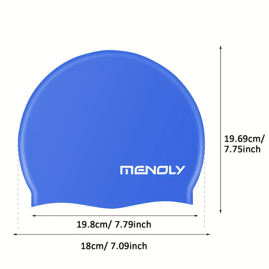 Silicone Swimming Caps for Kids & Adults