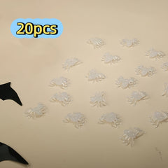 20-50 Pack Realistic Plastic Spiders for Halloween Parties and Prank Fun