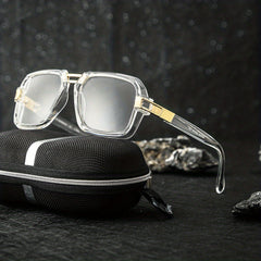 Retro Steampunk Sunglasses UV Protection