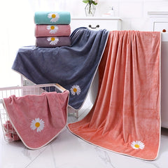 Adult Microfiber Quick Dry Bath Towel 139x68cm Strong Water Absorption