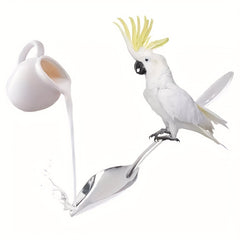 5pcs Small Bird Feeding Spoon for Parrots Easy to Use and Clean