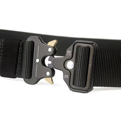 Canvas Polyester Snap Leather Belt with Magnetic Suction for Men