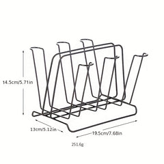 Stainless Steel Cup Drying Rack with Drain Tray
