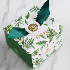 10pcs Green Leaves Pattern Washi Tape for Scrapbooking