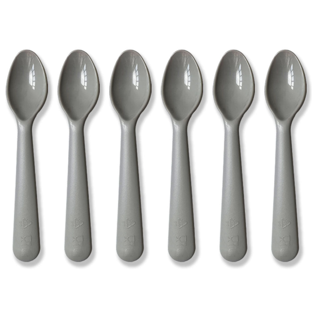 6pcs Kids BPA-Free Plastic Spoons for Baby and Children