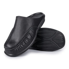 Men's Closed Toe Non Slip Wear-resistant Slippers