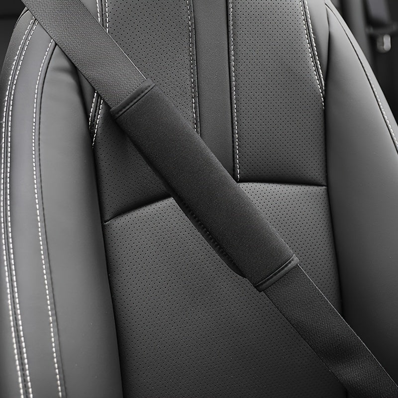 2pcs Car Seat Belt Shoulder Cover Soft Extended All Seasons