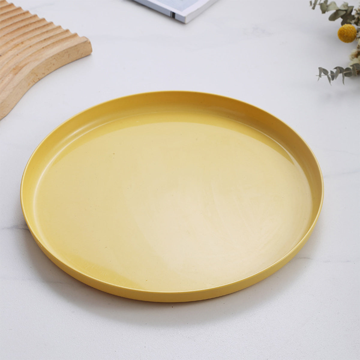 Afternoon Tea Serving Platter Round Large Tray Household Multifunctional Plate
