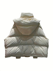 Women's Hooded Puffer Jacket Casual Winter Lightweight