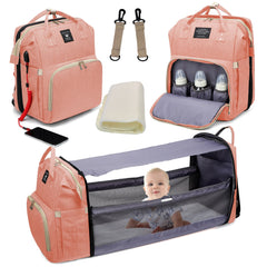 Large Capacity Diaper Baby Bag Backpack for Baby Care