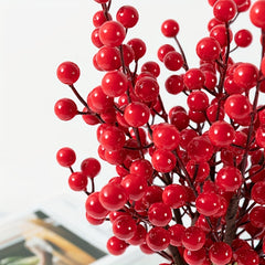 10pcs Christmas Simulation Berry Artificial Berries Party Table Decoration