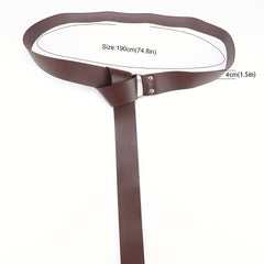 Medieval Knight Belt Sword Cover Costume Props for Men