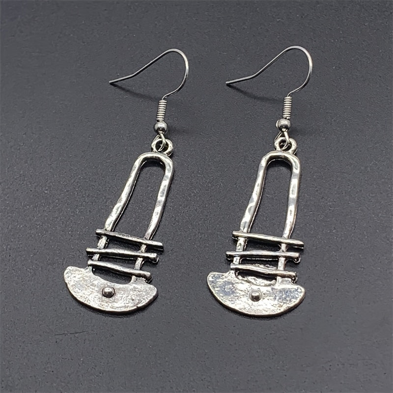 Boho Geometric Pendant Earrings Charm Jewelry
