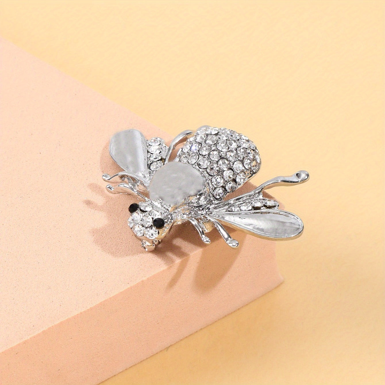 Animal Bee Brooch Suit Pin Alloy Set Insects Bee Brooches