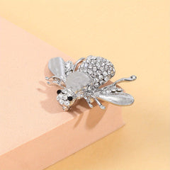 Animal Bee Brooch Suit Pin Alloy Set Insects Bee Brooches