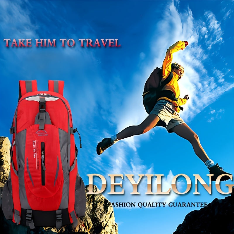 Lightweight Nylon Hiking Daypack with Rain Cover