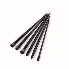 6pcs Makeup Brushes Kit Eyeshadow Eyeliner Beauty Tool Set Kit