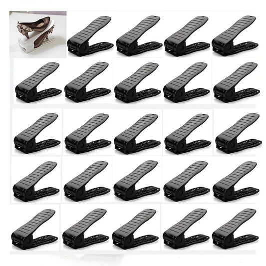 Adjustable Double Layer Shoe Storage Rack Organizer