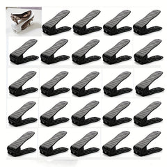 Adjustable Double Layer Shoe Storage Rack Organizer