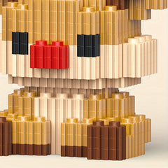 Christmas Reindeer Model Assembly Building Blocks Toys Small Building Blocks