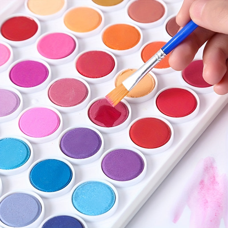 Watercolor Paint Set for Beginners - Art Learning Supplies Box