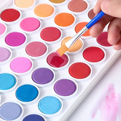 Watercolor Paint Set for Beginners - Art Learning Supplies Box