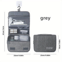 Large Capacity Travel Toiletry Bag for Men and Women - Perfect Travel Organizer