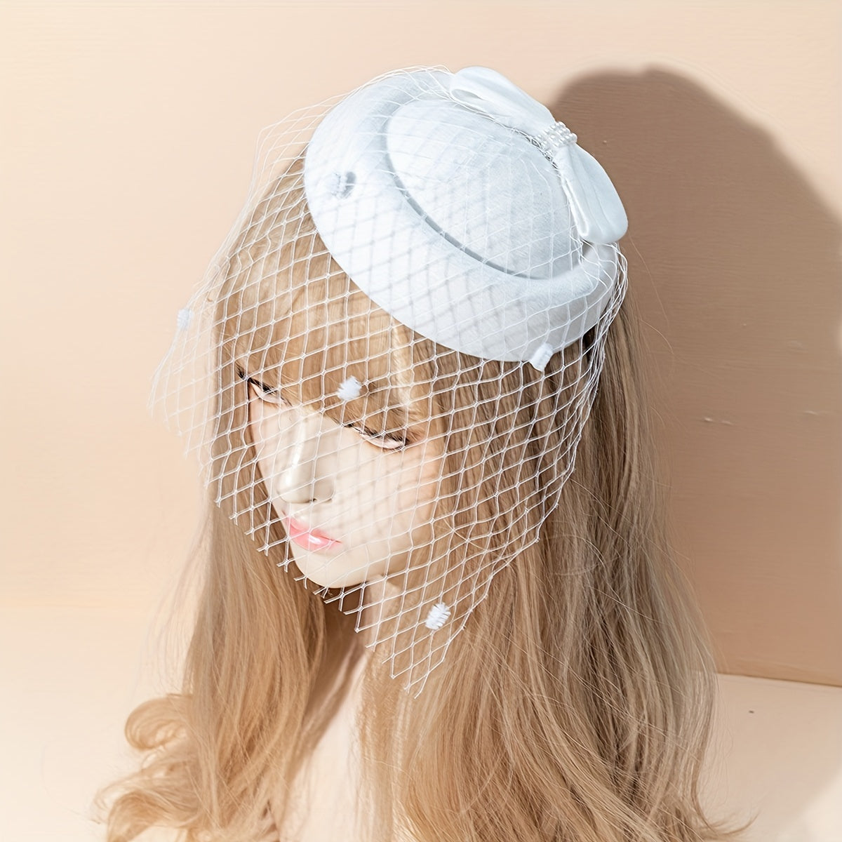 Wedding Tea Hats 20s 50s Fascinator Ribbons Flower British Bridal Hat