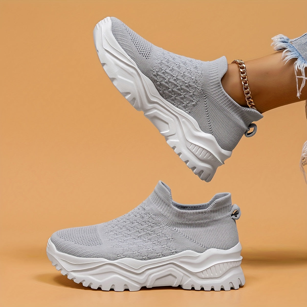 Women's Breathable Shockproof Running Shoes Non-slip Sneakers