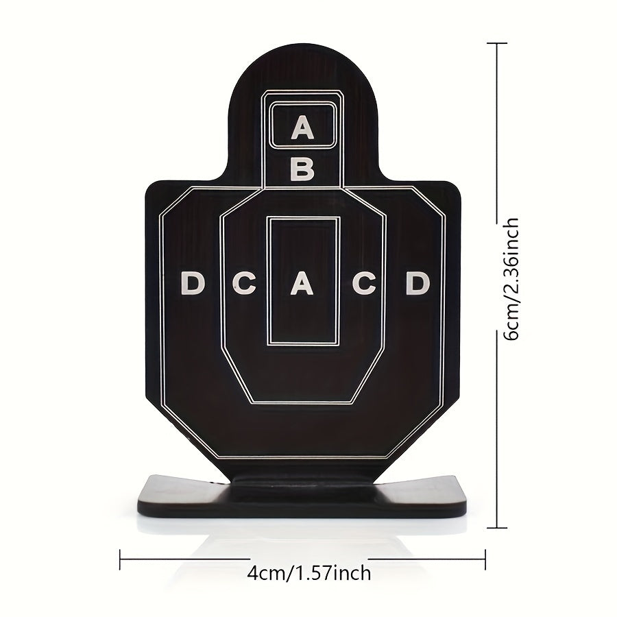 4pcs Aluminum Alloy Target for Outdoor Entertainment and Party