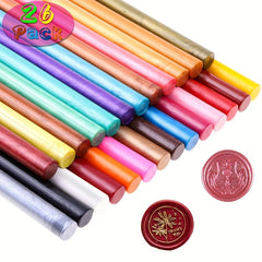 Pack of 5 Sealing Wax Sticks for Wedding Invitations and Crafts