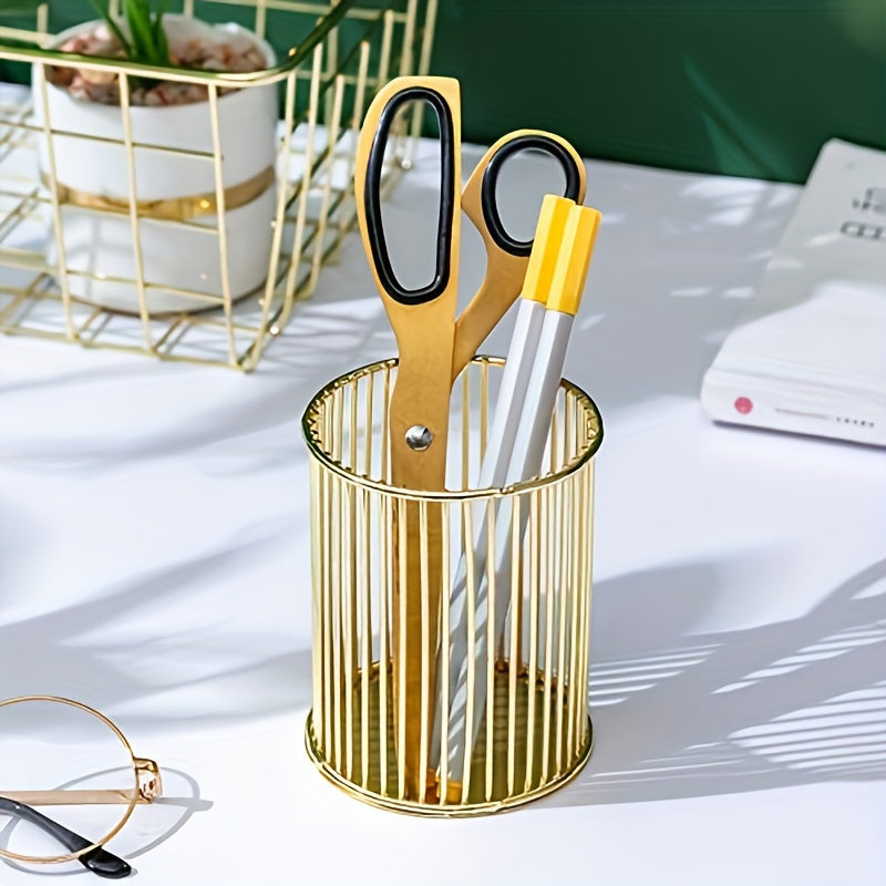 Desktop Organizer Pen Holder Makeup Brush Cup Pencil Holder Office Home Organize