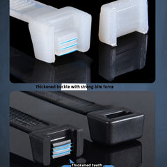 100pcs Self-locking Nylon Cable Ties Home Storage Building Bundle
