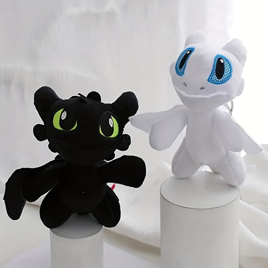 Dragon Doll Couple & Plush Dragon Backpack Pendant