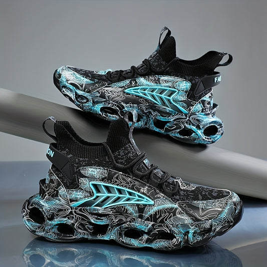 Men's Blade Sneakers Breathable Shock Absorbing Shoes