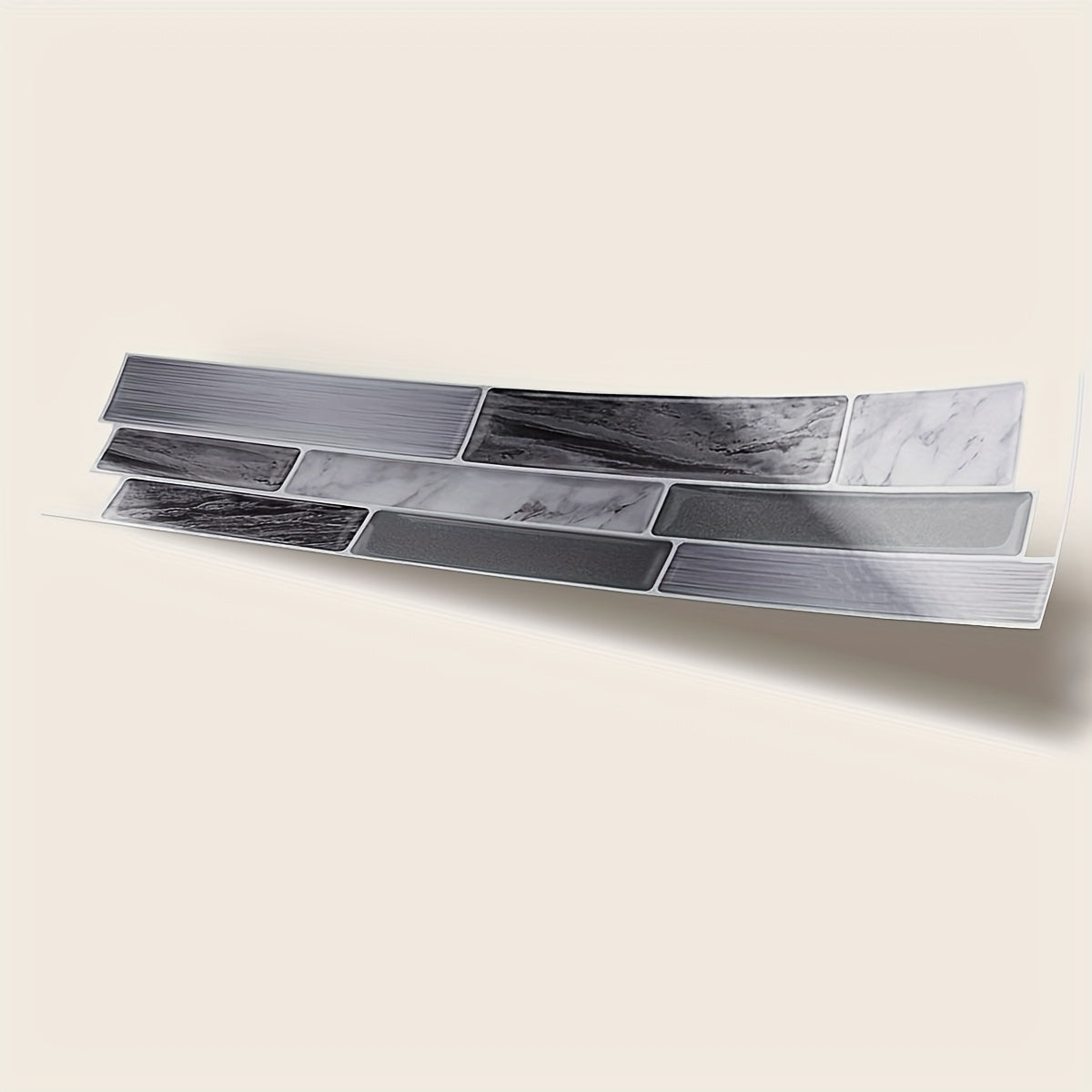 12pcs Marble 3D Self Adhesive Tile Sticker Waterproof
