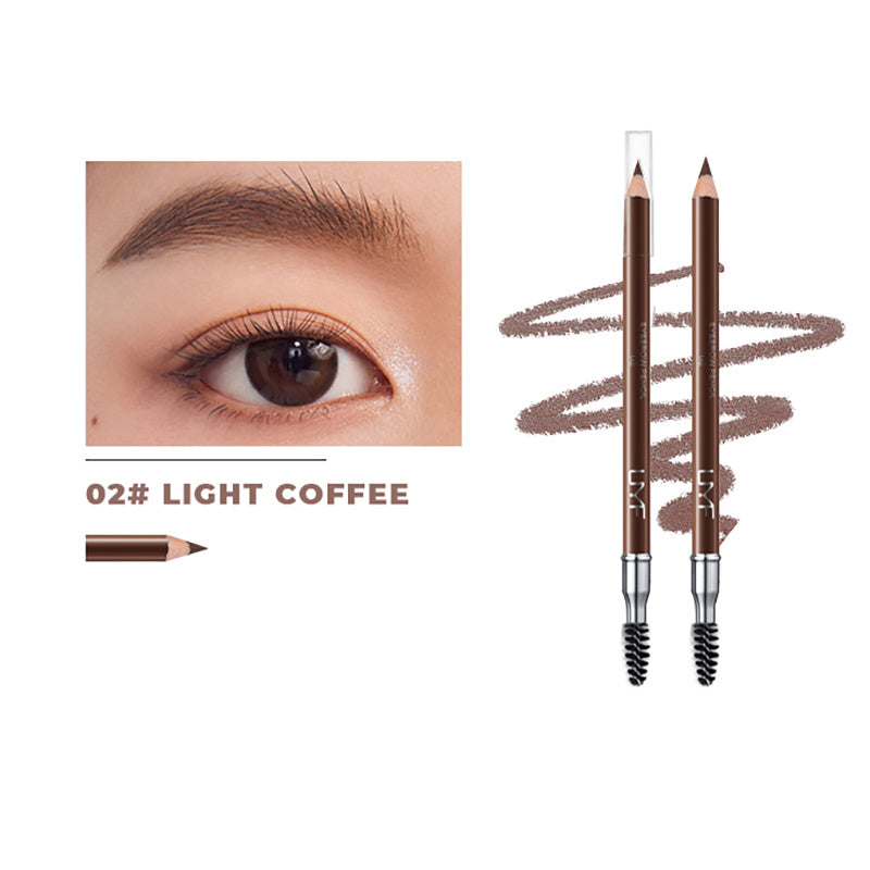 Long Lasting Eyebrow Pencil, Double Headed, Ultra Fine Tips, Sweatproof Formula